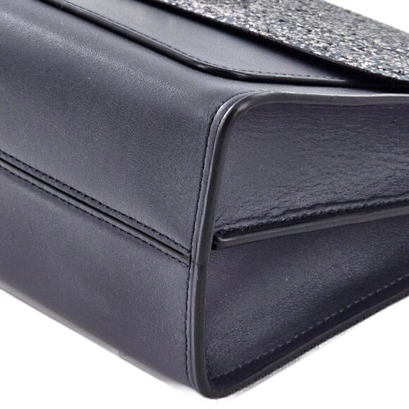 COACH 38697 NEW Parker 18 Glitter Midnight Navy Convertible Shoulder Bag NWT - Picture 12 of 16